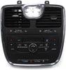 11-15 Chrysler Town & Country Dash Bezel Climate Control W/Clock  P 55111236 Ah - BIGGSMOTORING.COM