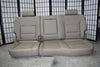 14-18 Silverado Sierra Tan Leather Rear Seat Crew Cab W/ Cup Holder 60/40 Fold - BIGGSMOTORING.COM